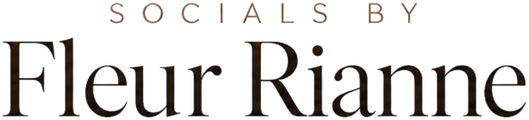 Socials by Fleur Rianne